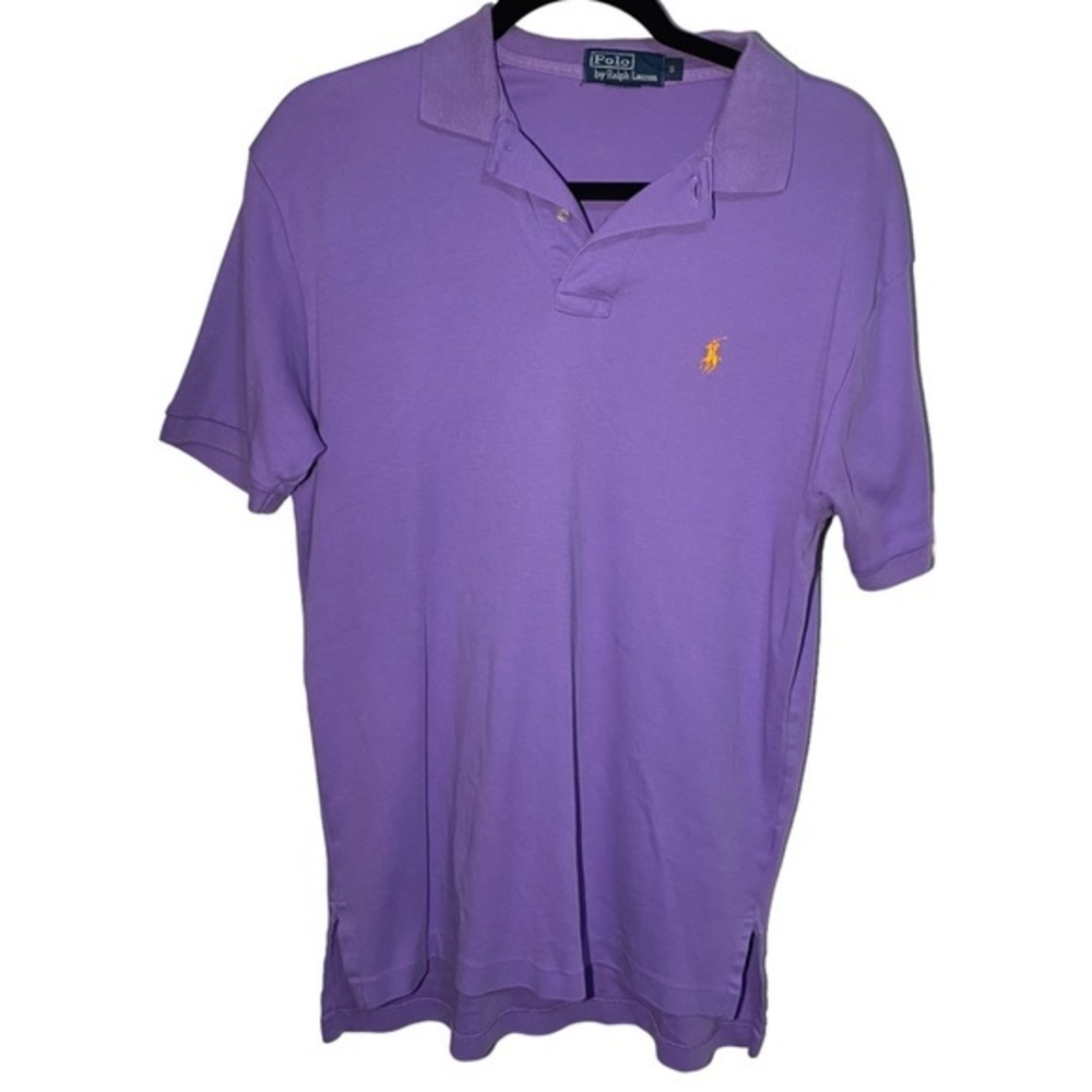 Polo by Ralph Lauren‎ Men’s Size S Purple Short Sleeve Collared Buttons